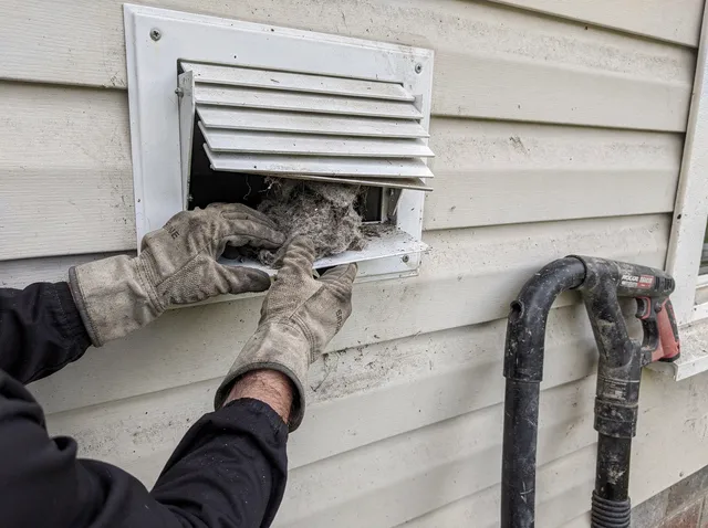 Dryer Exhaust Vent Cleaning in Willimantic
