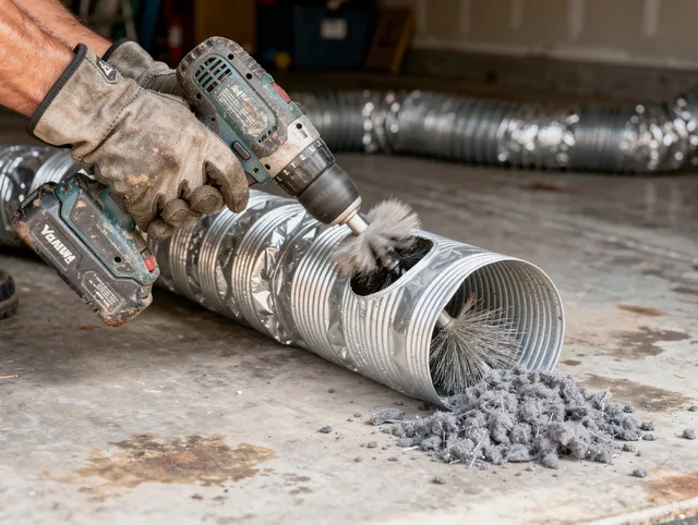 Professional duct cleaning by Willimantic Dryer Vent Cleaning in Willimantic