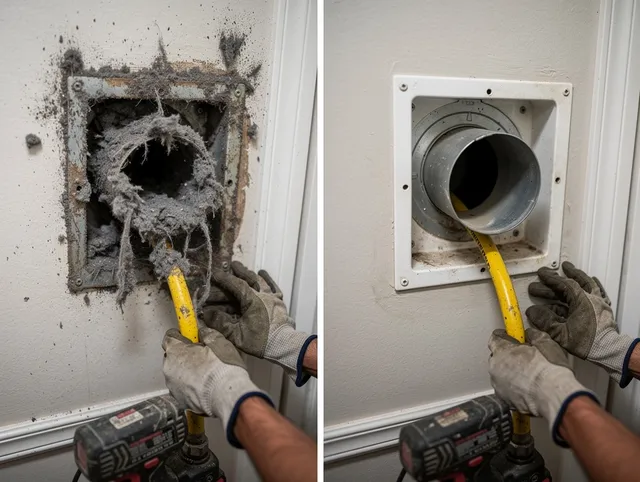 Expert gas dryer vent cleaning by Willimantic Dryer Vent Cleaning in Willimantic
