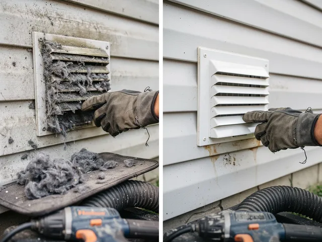 Residential dryer vent cleaning by Willimantic Dryer Vent Cleaning in Willimantic